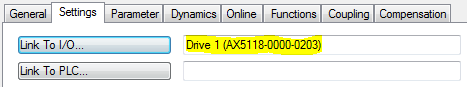 03 Linking Axis to Drive