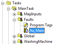 RSLogix 5000 Tutorial - Create Aa_Main in Faults Program