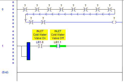 RSLogix 5000 Tutorial - Branch Inserted