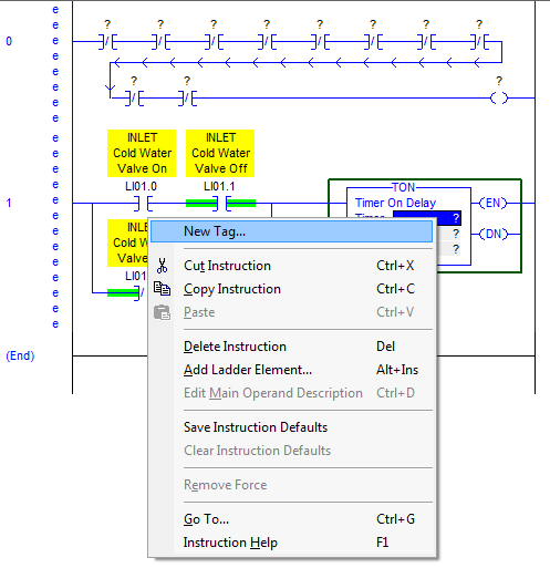 RSLogix 5000 Tutorial - New Timer Tag