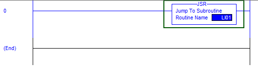 RSLogix 5000 Tutorial - MapInputs - JSR to LI01