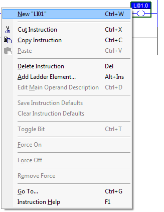 RSLogix 5000 - New LI01 Tag