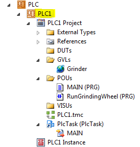 TwinCAT 3 Tutorial: Right Click PLC1 to Activate Boot Project