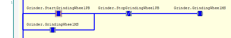 TwinCAT 3 Tutorial: RunGrindingWheel program online - written