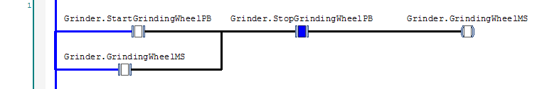 TwinCAT 3 Tutorial: Rung with Grinder-GrindingWheelMS coil - online change applied