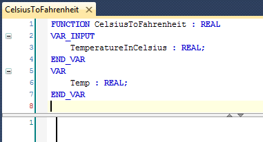 11 CelsiusToFahrenheit with Temp Variable