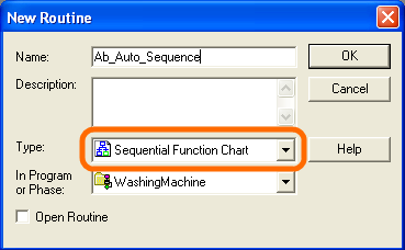 RSLogix 5000 Tutorial - New Sequential Function Chart (SFC) Routine