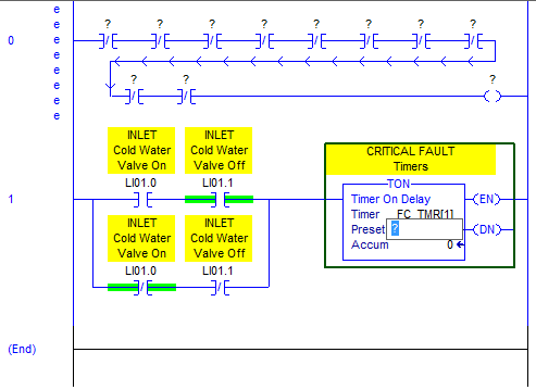 RSLogix 5000 Tutorial - TON Instruction - Preset