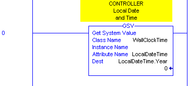 RSLogix 5000 - Read System Time in Ladder Logic