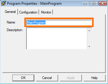 RSLogix 5000 - Program Properties